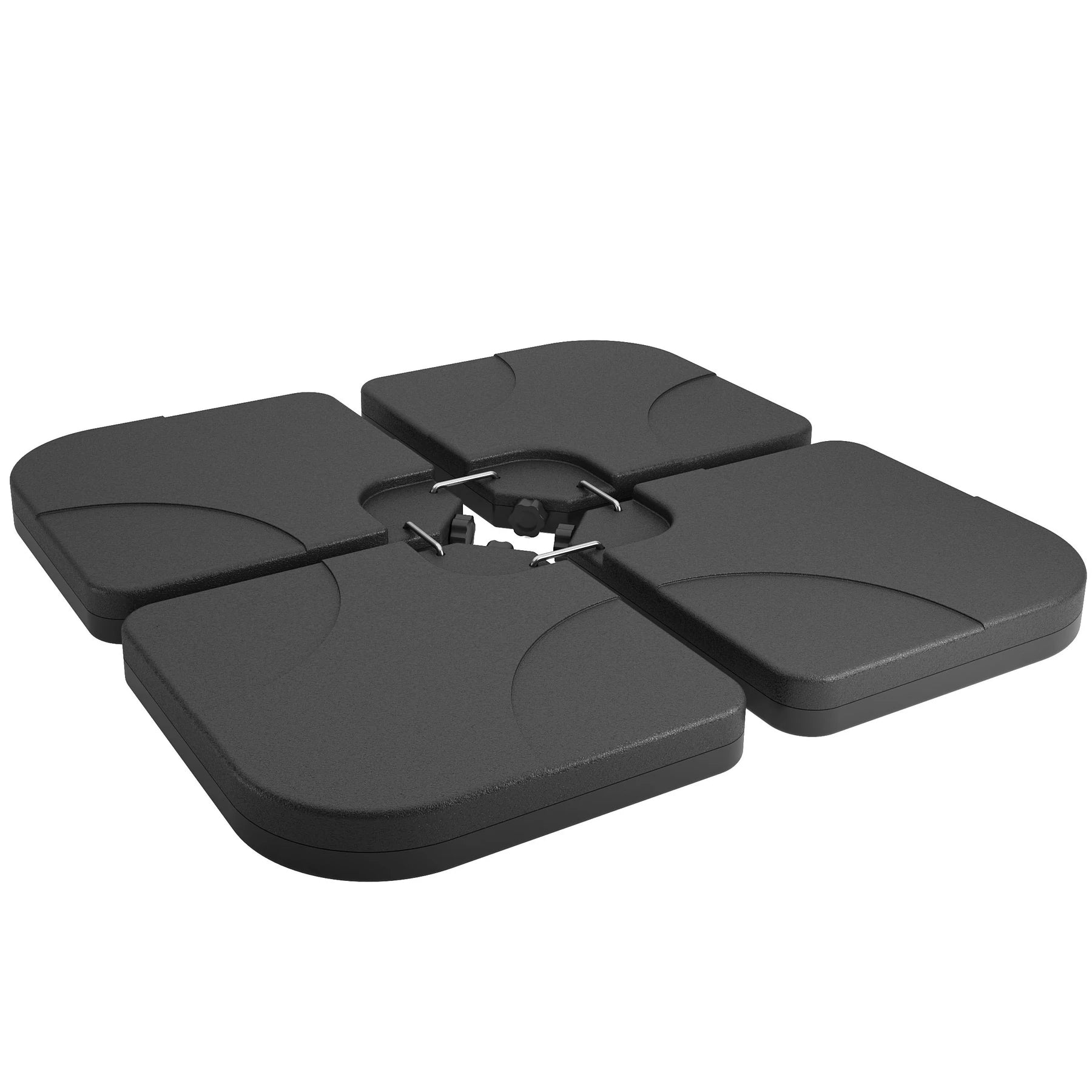 corliving deluxe patio base for heavy and offset umbrellas 9.5ft Tilting Umbrella - Black youre sure to find the perfect match for your outdoor dcor! Durable Umbrella Bases | Outdoor