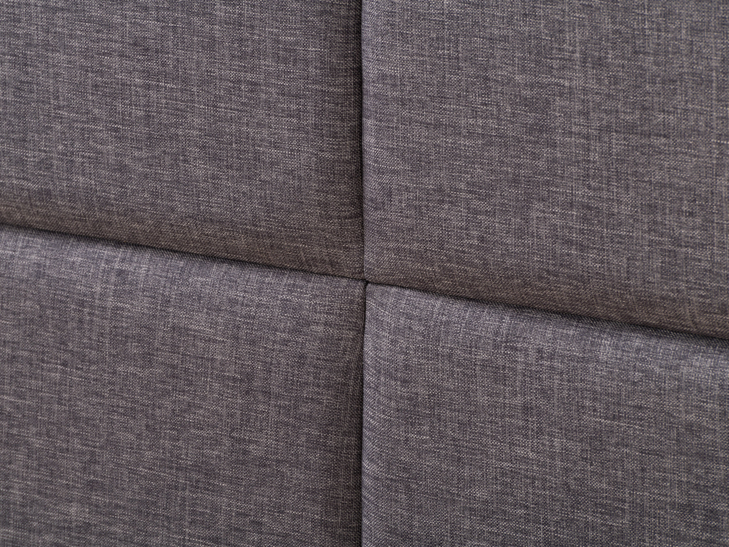 Dark Grey Upholstered King Bed