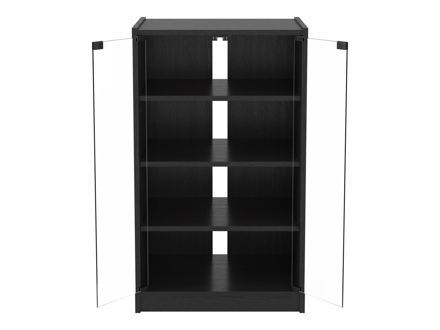 Media Storage Cabinet with Doors, 21"