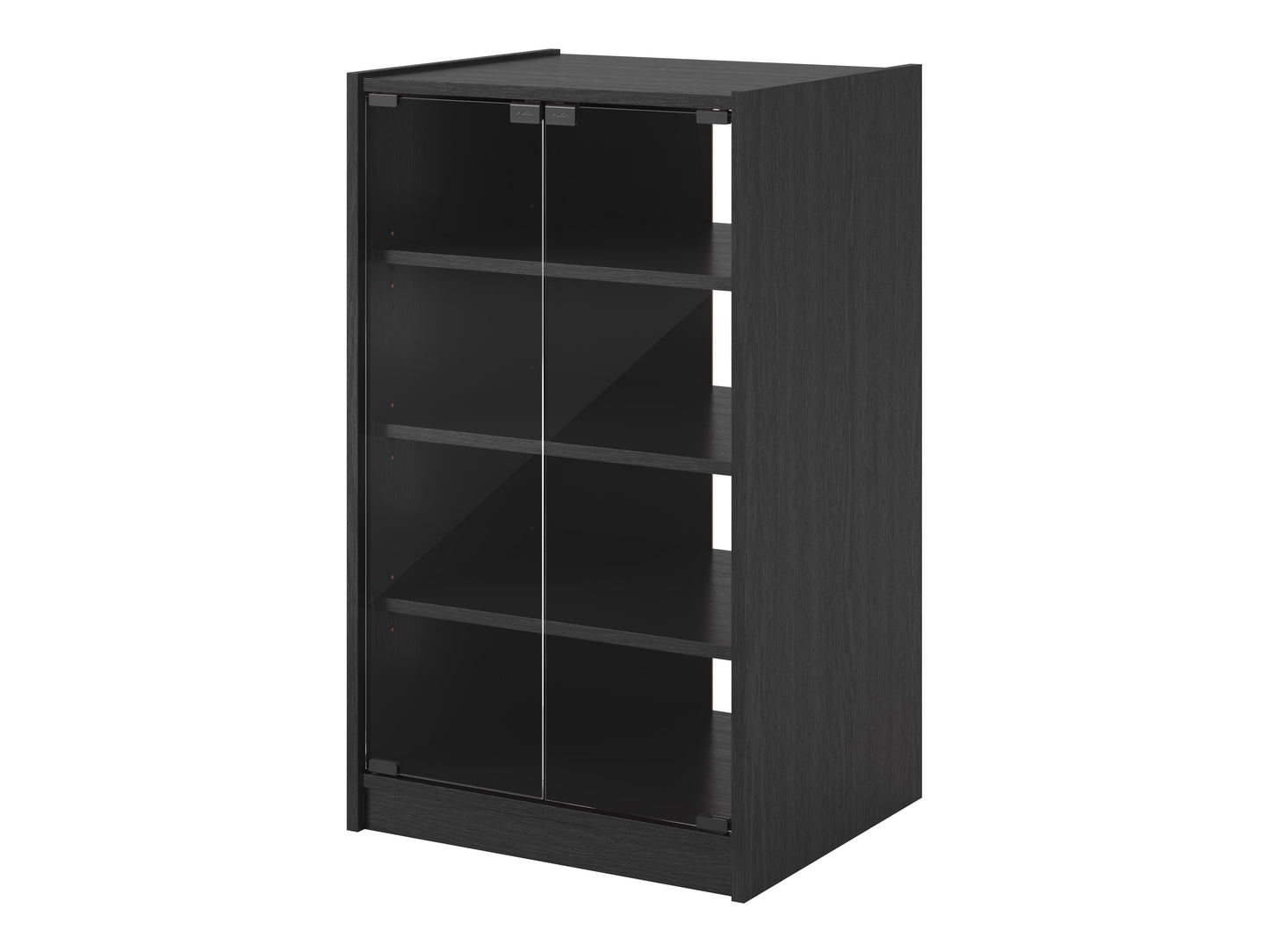 Media Storage Cabinet with Doors, 21"