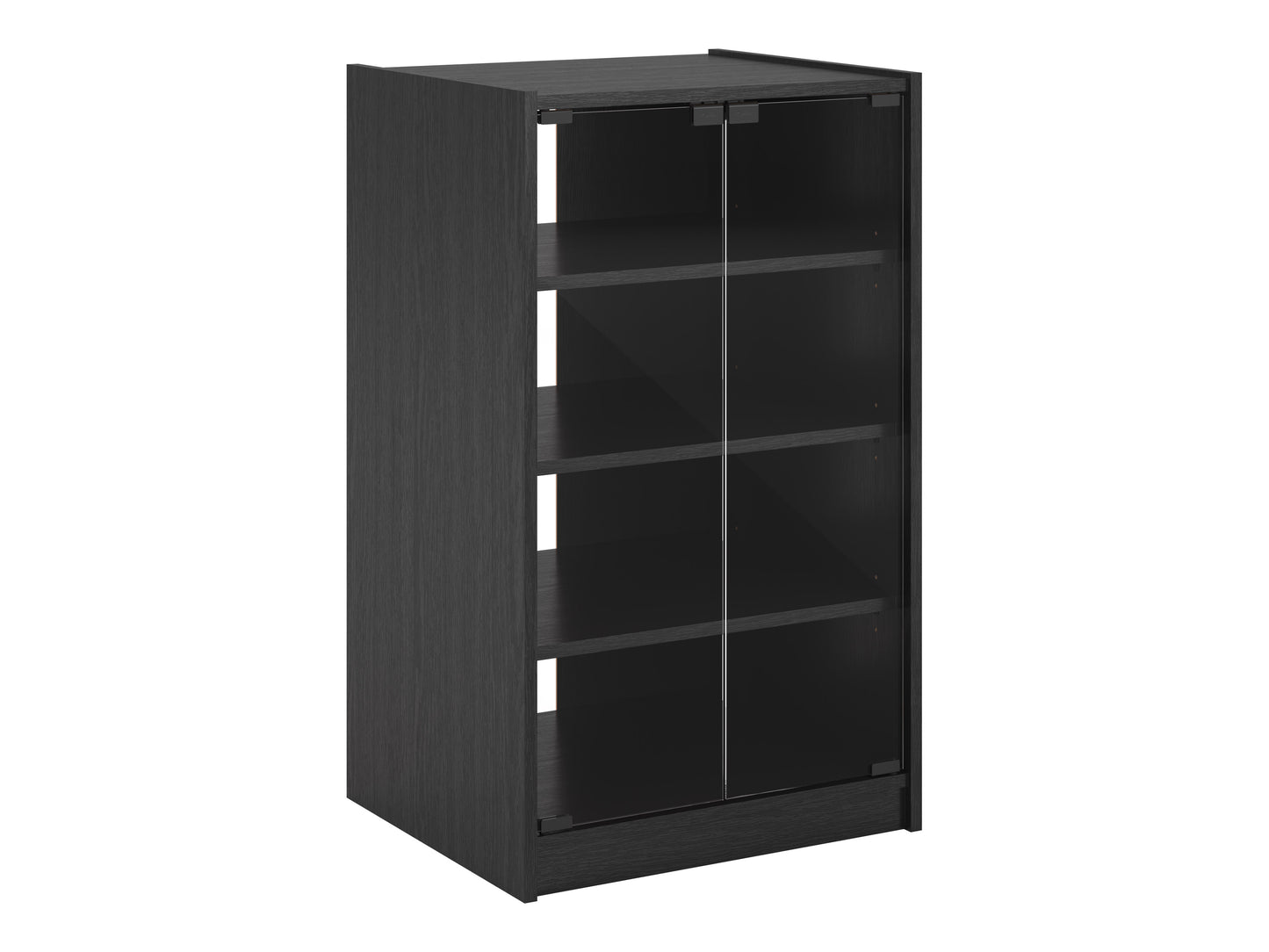 Media Storage Cabinet with Doors, 21"