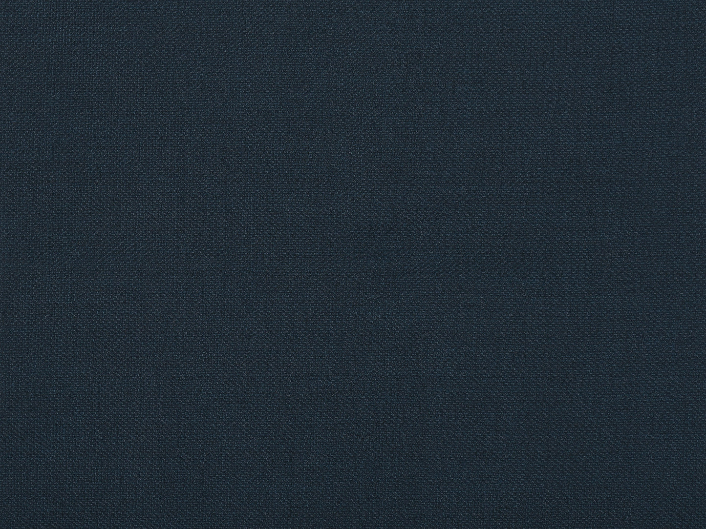 Blue button tufted bar stool with wooden legs and a padded seat.