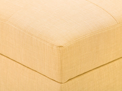 yellow Tufted Storage Bench Antonio Collection detail image by CorLiving#color_antonio-yellow