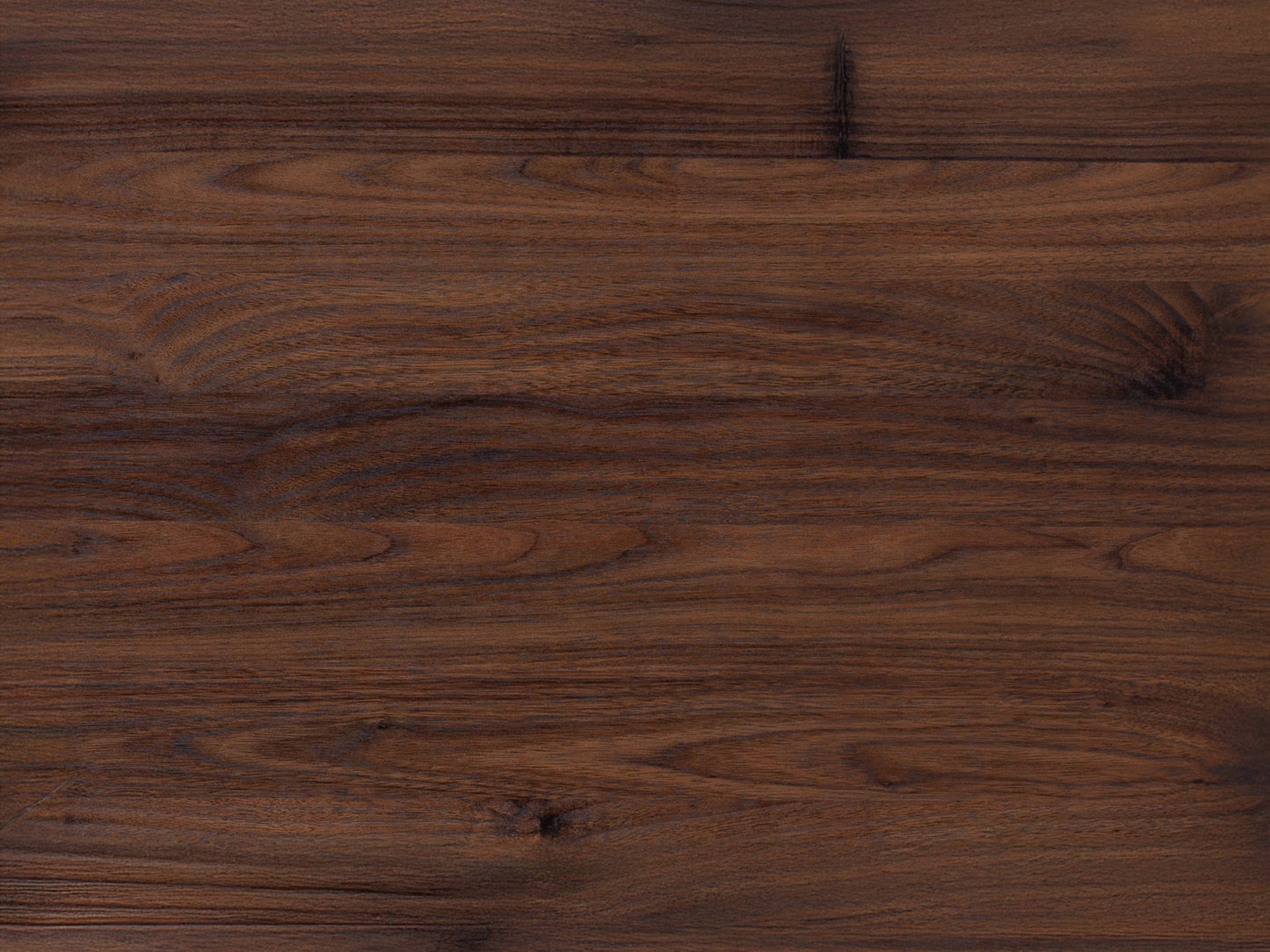 Fluted walnut sideboard cabinet with rich brown finish, sleek metal handles, and vertical grooves for a modern, elegant look.