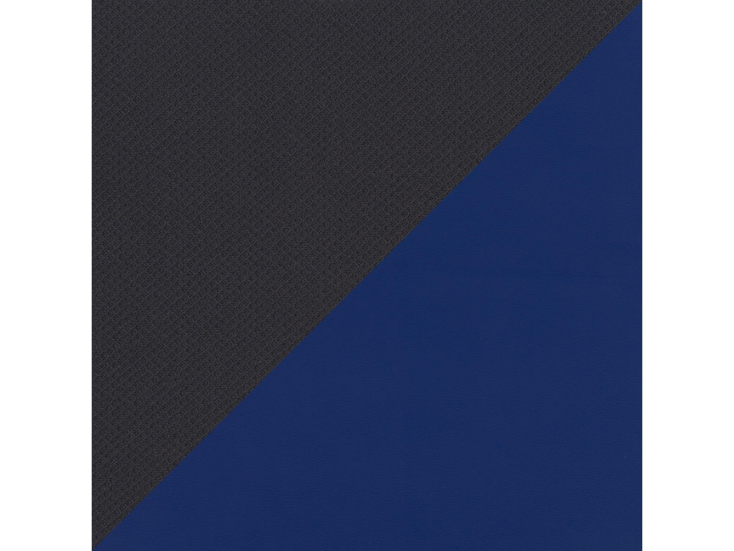 Ergonomic grey and blue gaming chair with adjustable armrests, lumbar support, and breathable mesh back.