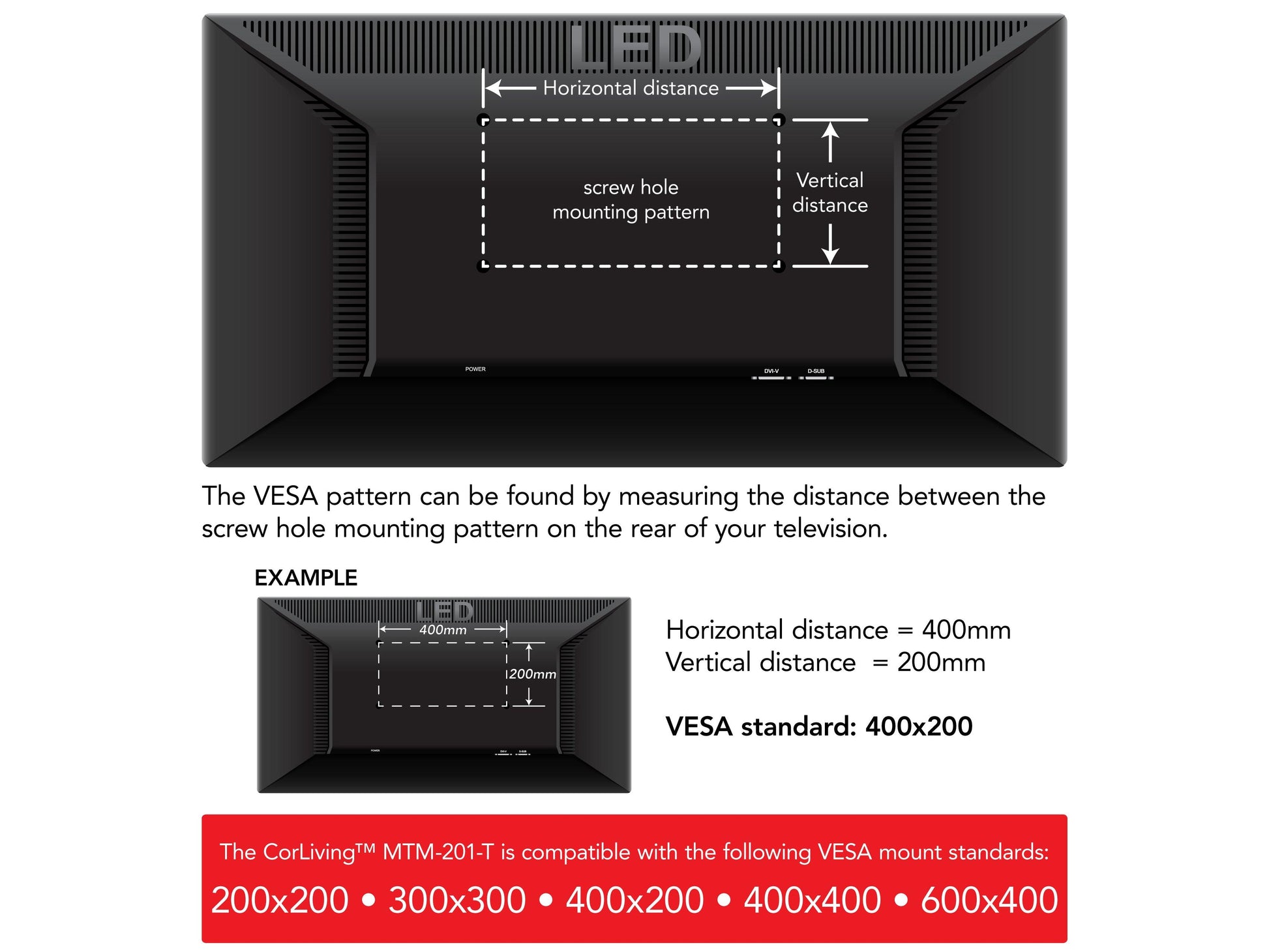 70 inch TV wall mount for 37" - 70" TVs, black steel construction with adjustable tilt and swivel, secure and easy installation for flat-screen televisions, modern design for living room or office.