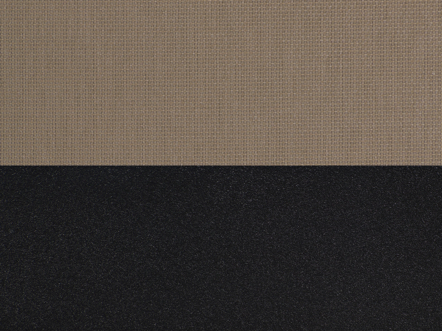 Taupe reclining patio lounge chair with cushion, weather-resistant fabric, and sleek metal frame.