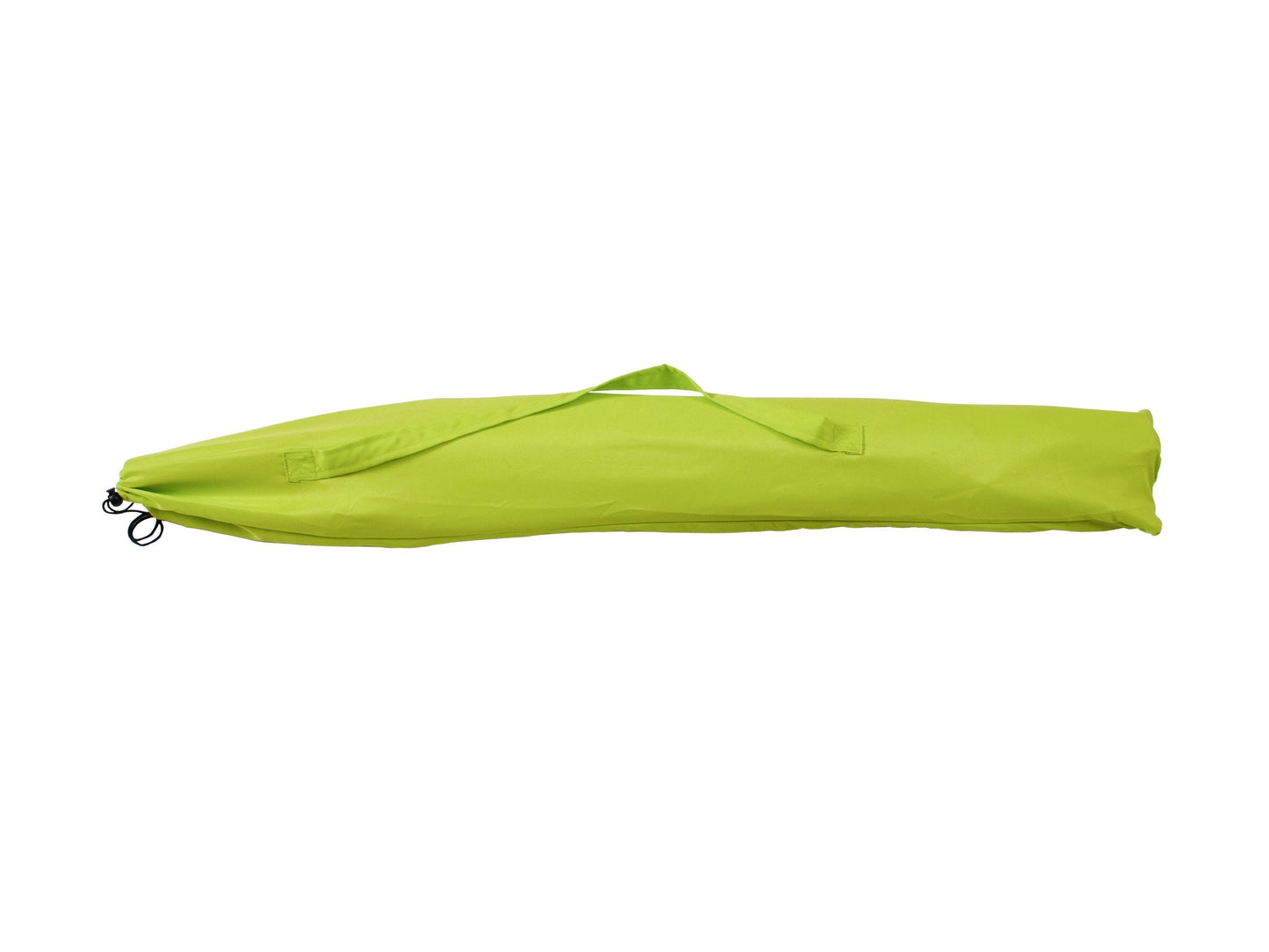 Lime green 7.5ft beach umbrella with tilt feature, UV protection, and sturdy aluminum pole.