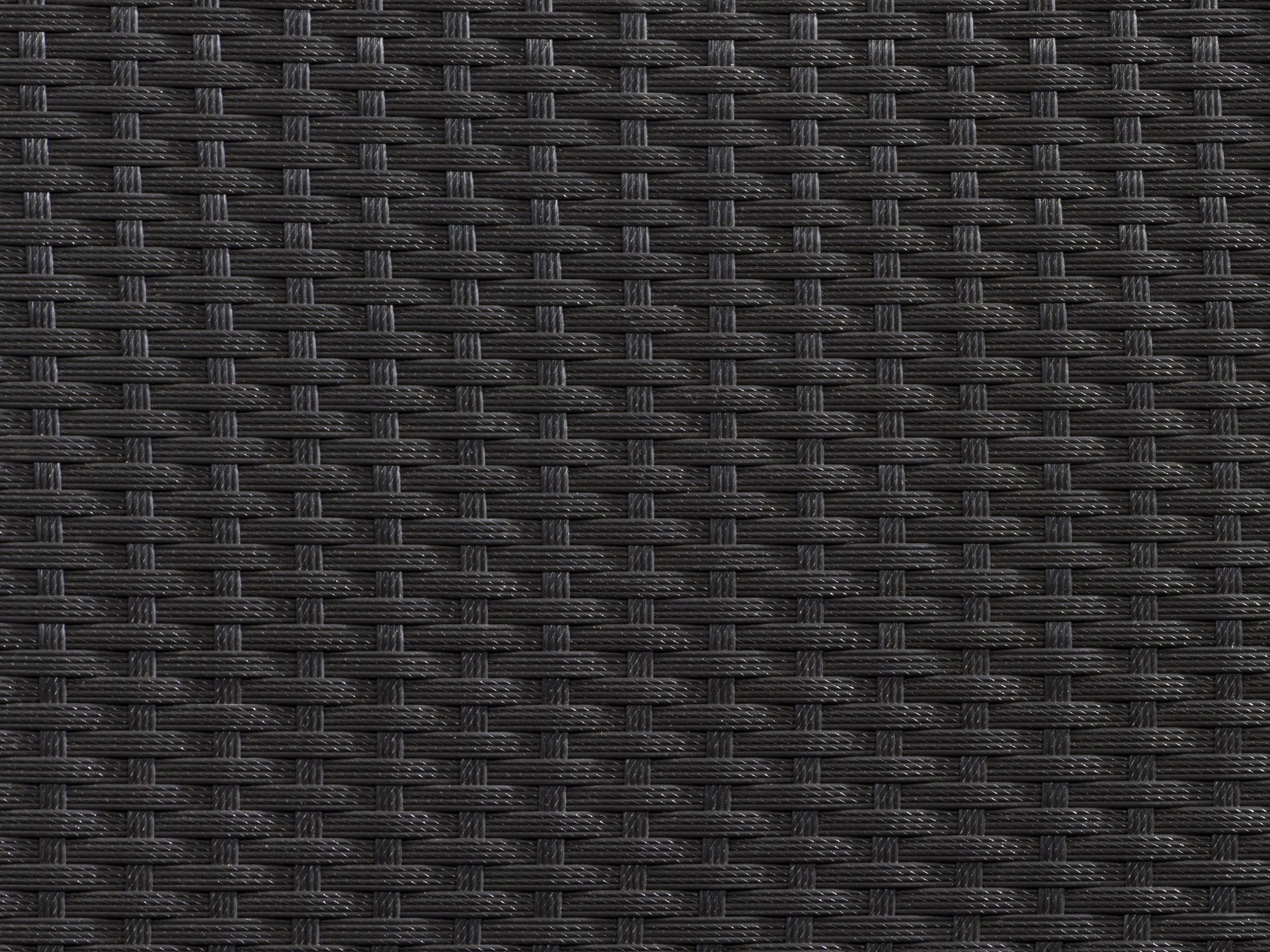 Outdoor grey wicker patio storage box with sturdy lid and weather-resistant design.