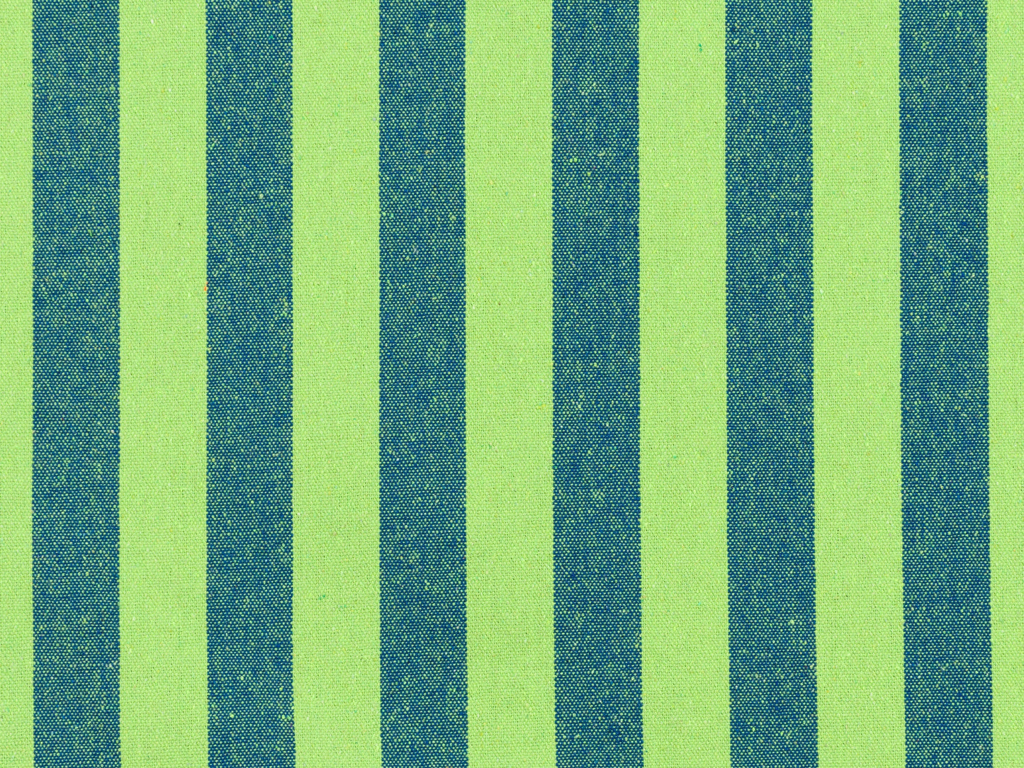 Blue and green striped patio hammock with sturdy wooden stand, perfect for outdoor relaxation and comfort.