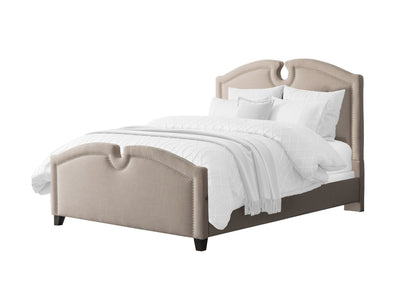 beige Double / Full Bed Maeve Collection product image by CorLiving#color_beige