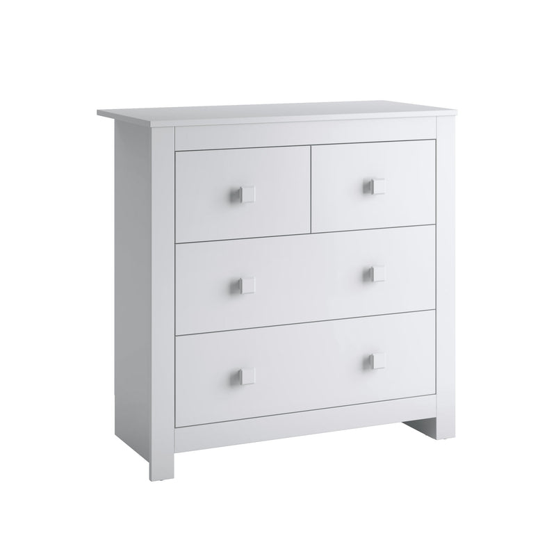 white 4 Drawer Dresser Madison Collection product image by CorLiving