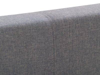 grey Contemporary Double / Full Bed Juniper Collection detail image by CorLiving#color_juniper-grey