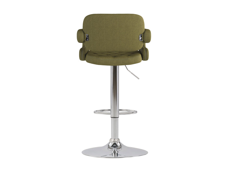 olive green Bar Stools with Arms Set of 2 Jude Collection product image by CorLiving