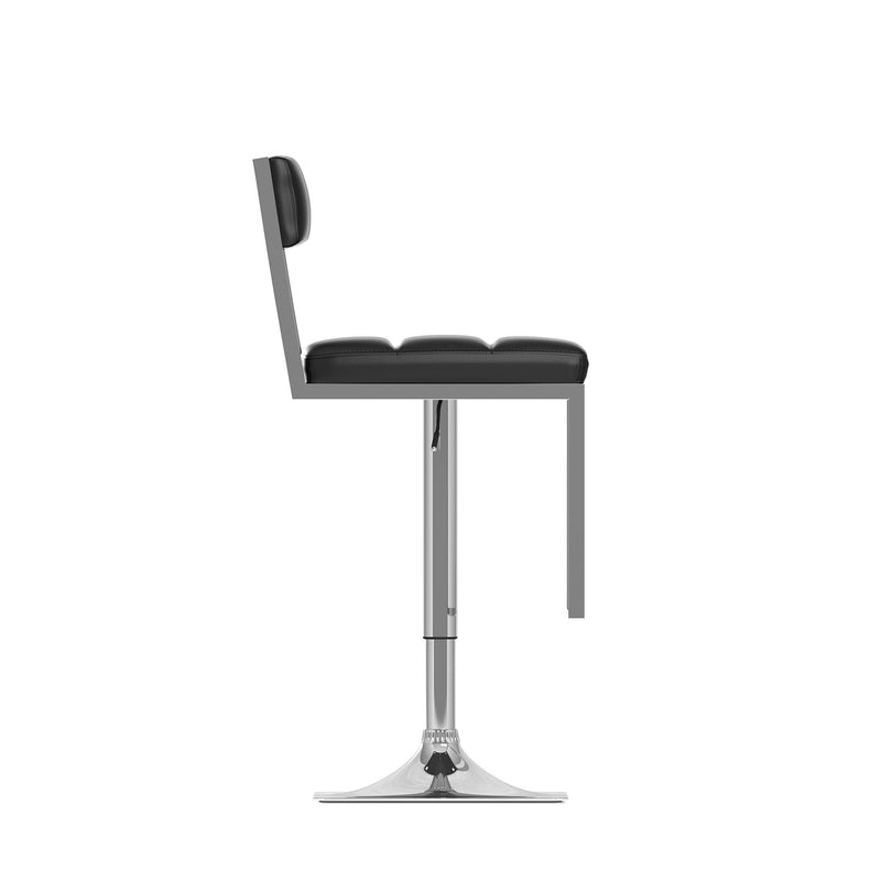 black Bar Stools Set of 2 Riley Collection product image by CorLiving