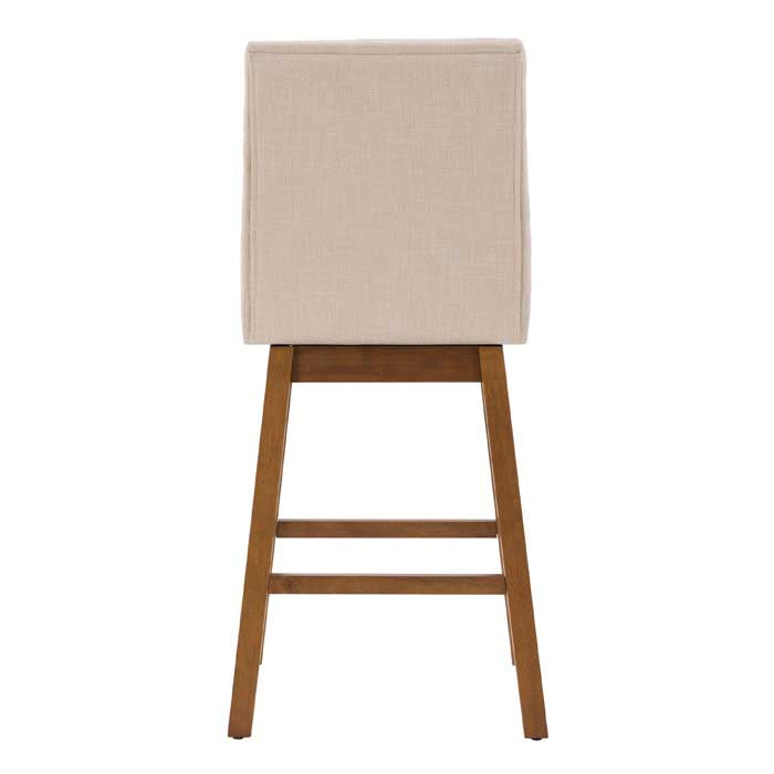 beige and brown Wood Bar Stools Set of 2 Lilibet Collection product image by CorLiving