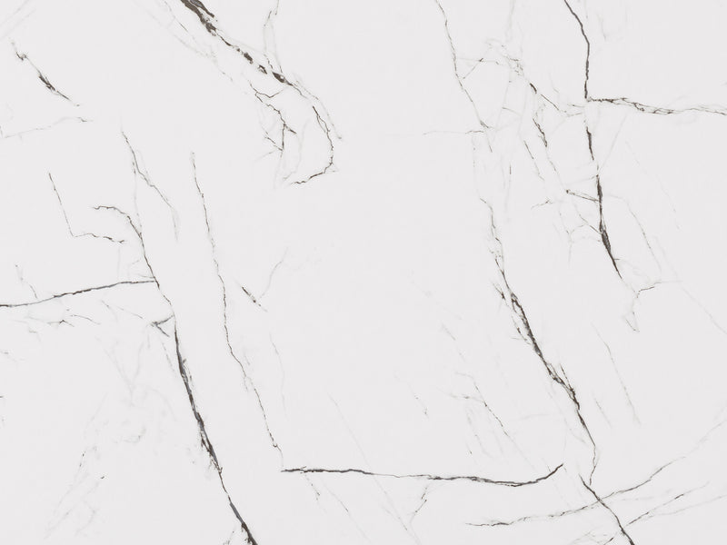 white Round Marbled Bistro Table 35" Ivo Collection detail image by CorLiving