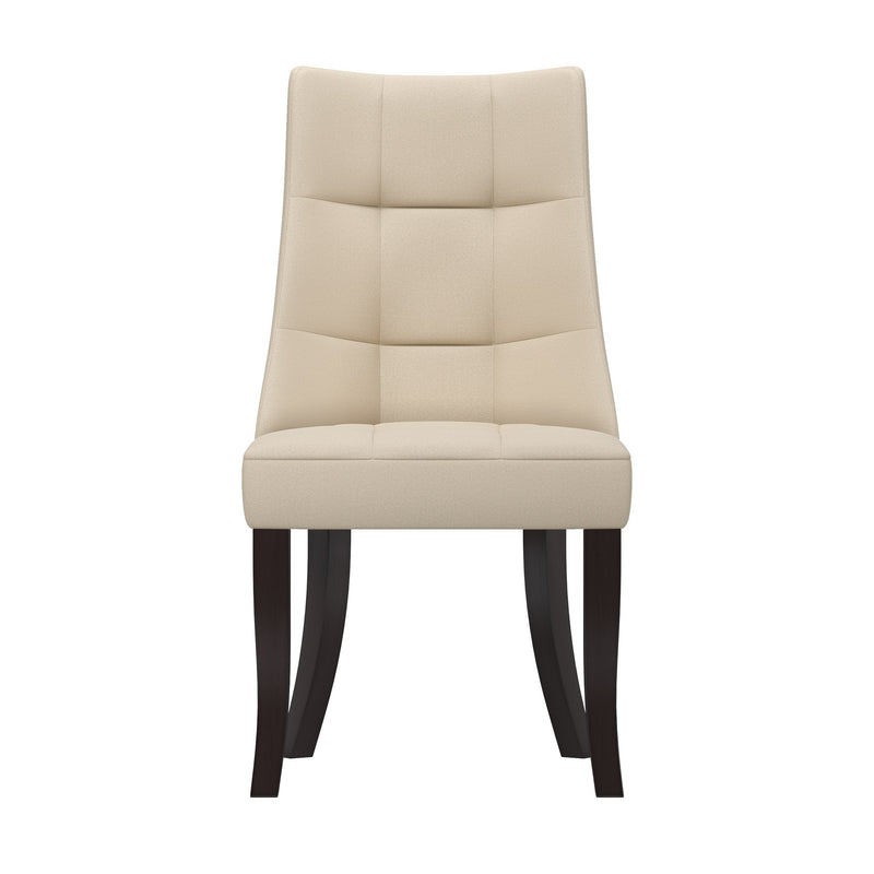 off white Accent Chairs Set of 2 Hayden Collection product image by CorLiving
