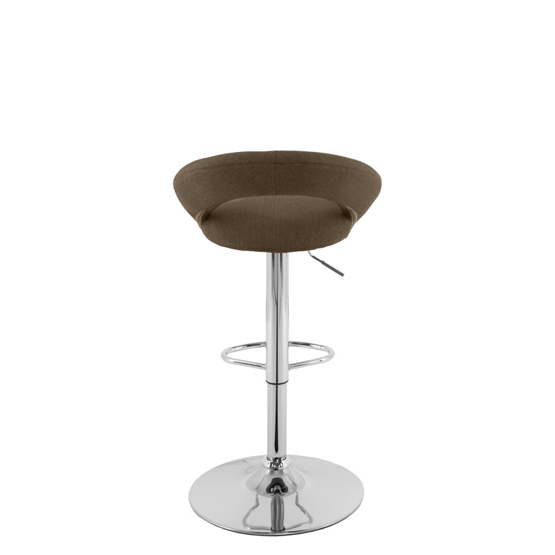 dark brown Adjustable Bar Stool Set of 2 CorLiving Collection product image by CorLiving