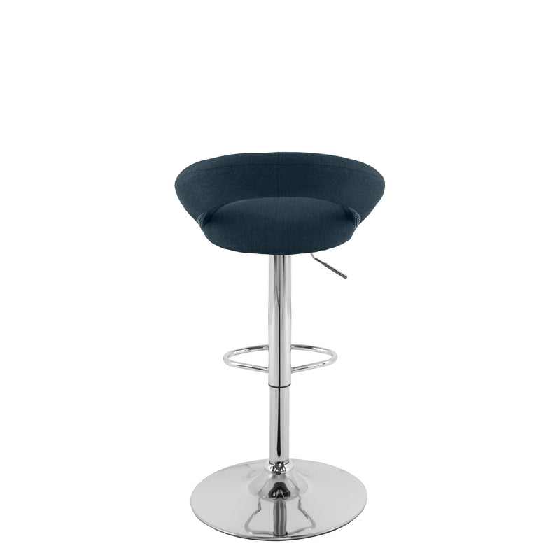 dark blue Adjustable Bar Stool Set of 2 CorLiving Collection product image by CorLiving