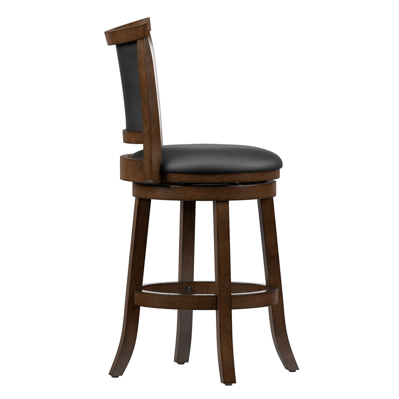 brown Counter Height Bar Stools Set of 2 Wesley Collection product image by CorLiving