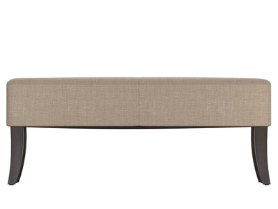 taupe Upholstered Bench Antonio Collection product image by CorLiving#color_antonio-taupe