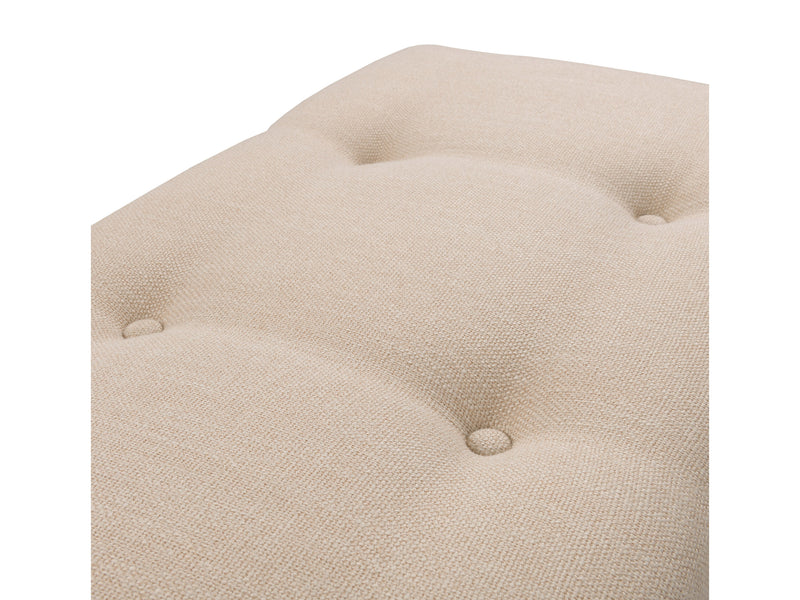 cream Accent Bench Raya Collection detail image by CorLiving