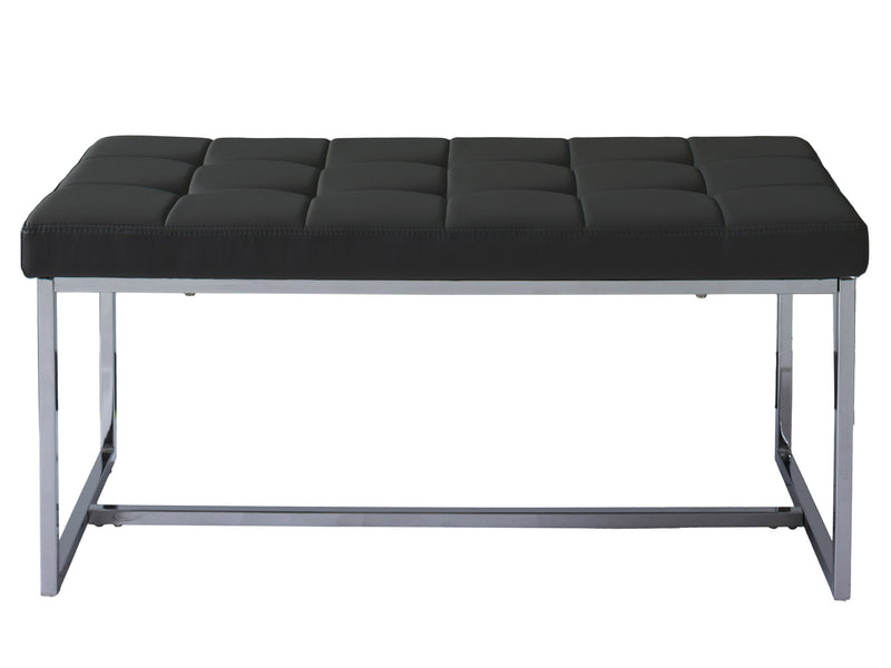 Black Entryway Bench Huntington Collection product image by CorLiving