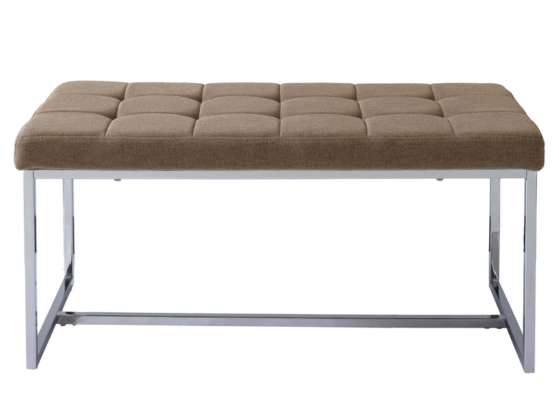 brown Modern Entryway Bench Huntington Collection product image by CorLiving