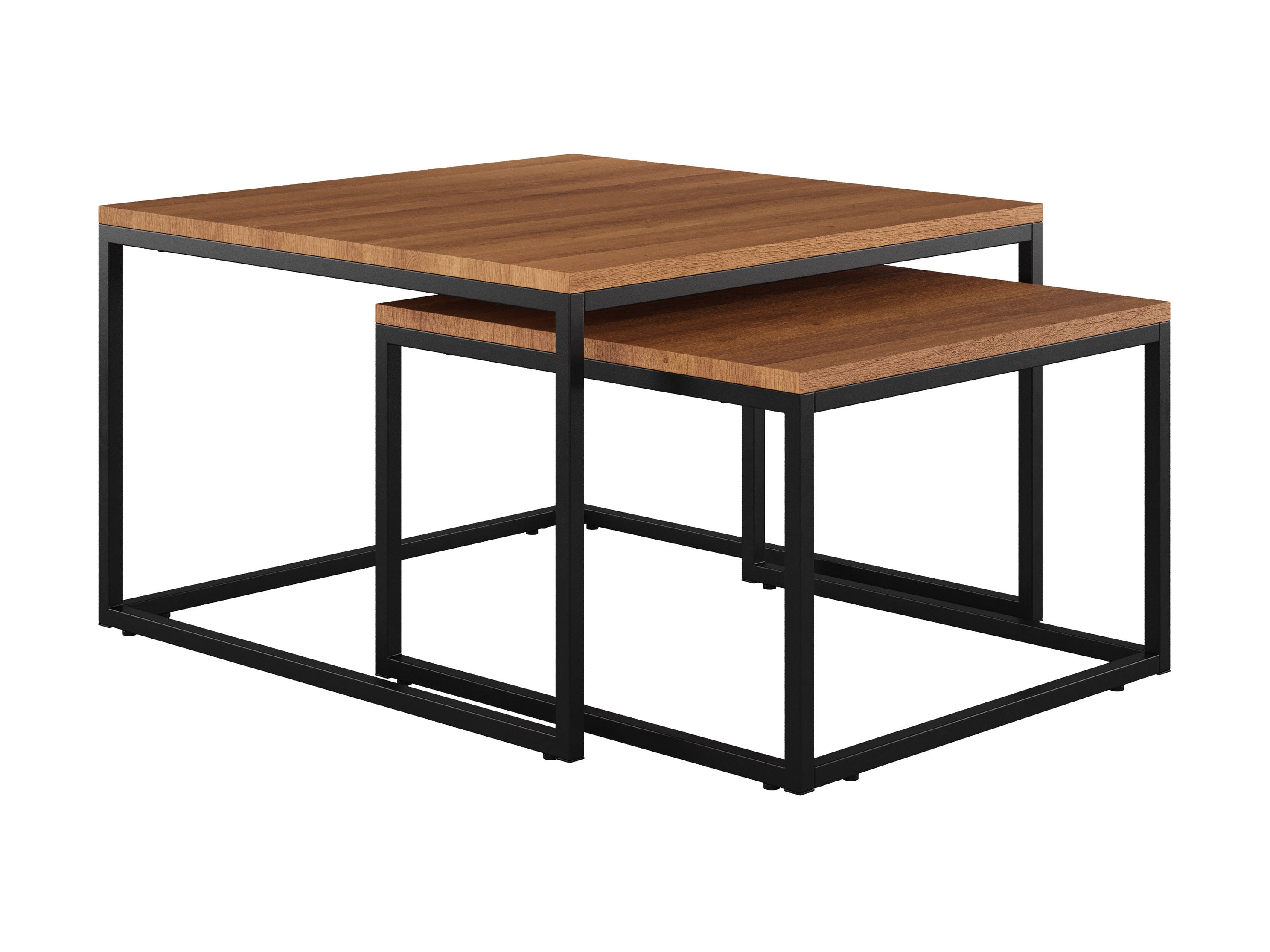 Square Nesting Coffee Tables CorLiving Furniture