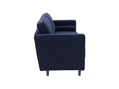 navy blue 3 Seater Sofa Mulberry collection product image by CorLiving#color_navy-blue