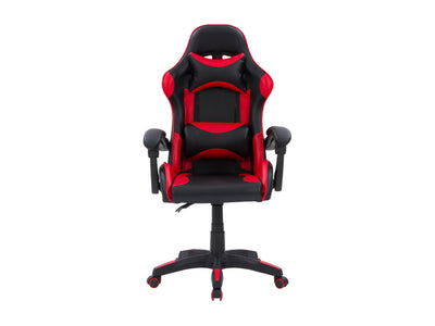 black and red Reclining Gaming Chair Ravagers Collection product image by CorLiving#color_black-and-red