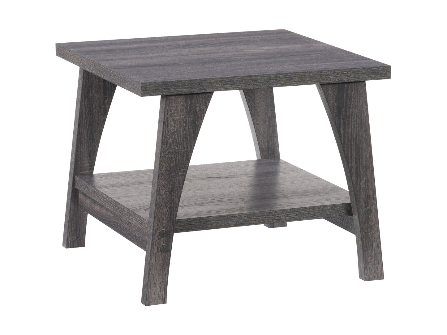 Modern square side table with a sleek white marble top, black metal frame, and minimalist design, perfect for contemporary living rooms or bedrooms.