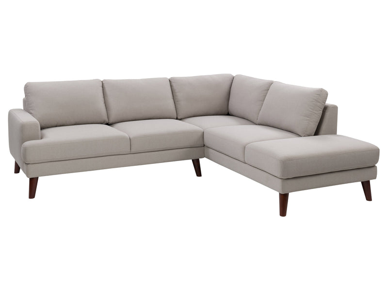 grey Sectional Couch, Right Facing Paris Collection product image by CorLiving