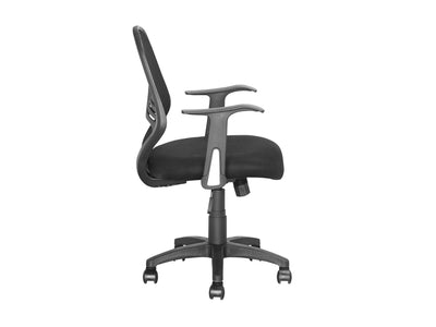 black Mesh Office Chair Avery Collection product image by CorLiving#color_black