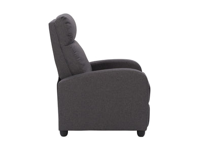 dark grey Push Back Recliner Ophelia Collection product image by CorLiving#color_dark-grey