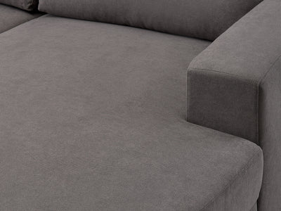 dark grey Wide Sectional Couch, Left Facing Lyon collection detail image by CorLiving#color_dark-grey
