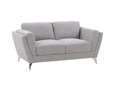 light grey 2 Seat Sofa Loveseat Lansing Collection product image by CorLiving#color_lansing-light-grey