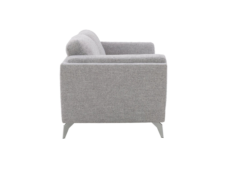light grey 2 Seat Sofa Loveseat Lansing Collection product image by CorLiving