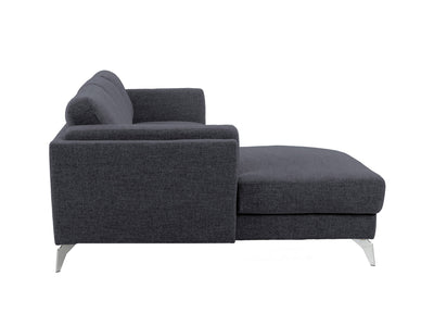 deep blue L Shaped Sofa, Left Facing Lansing Collection product image by CorLiving#color_lansing-deep-blue