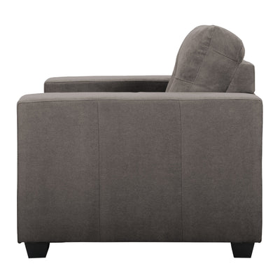 grey Wide Armchair Club Collection product image by CorLiving#color_grey
