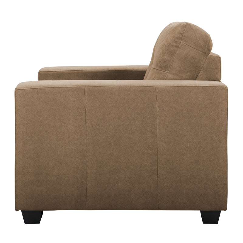brown Brown Accent Chair Club Collection product image by CorLiving