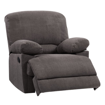 grey Extra Wide Recliner Lea Collection product image by CorLiving#color_grey