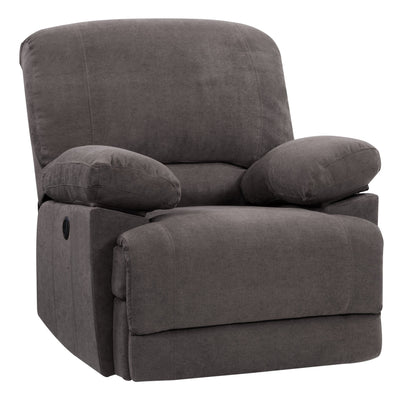 grey Recliner Chair with Remote Control Lea Collection product image by CorLiving#color_grey