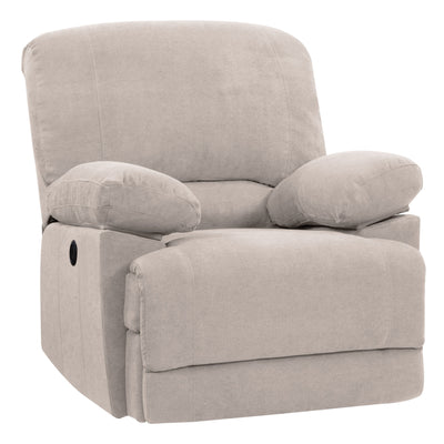 beige Recliner Chair with Remote Control Lea Collection product image by CorLiving#color_beige