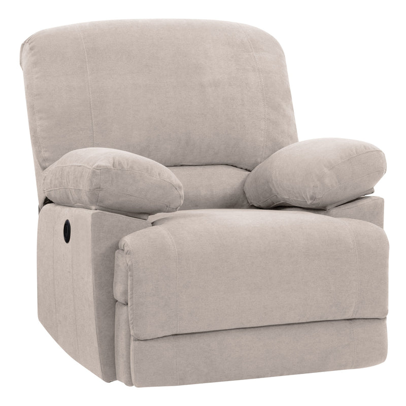 beige Recliner Chair with Remote Control Lea Collection product image by CorLiving