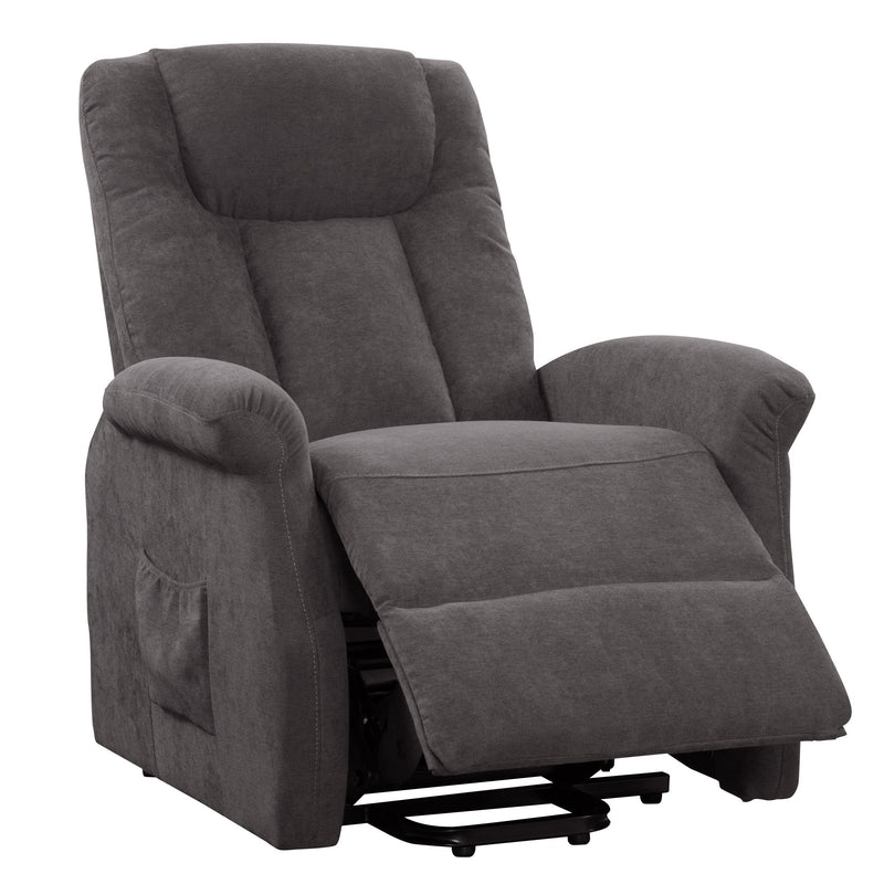 grey Power Lift Assist Recliner Arlington Collection product image by CorLiving