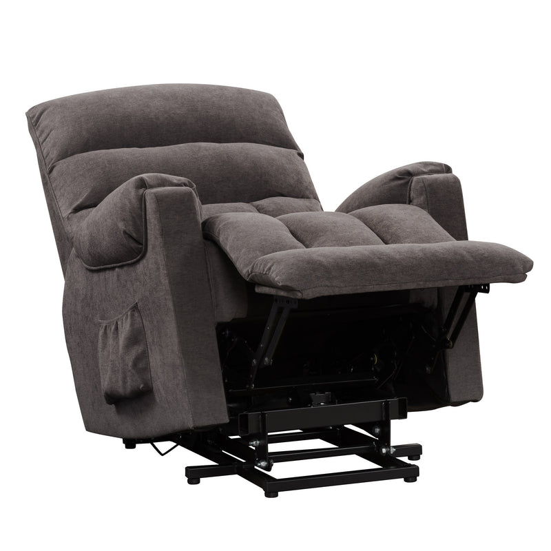 grey Power Lift Assist Recliner Dallas Collection product image by CorLiving