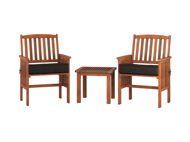 Miramar Brown 3 Piece Patio Set Miramar Collection product image by CorLiving