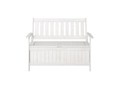 white Wooden Storage Bench Miramar Collection product image by CorLiving#color_miramar-washed-white